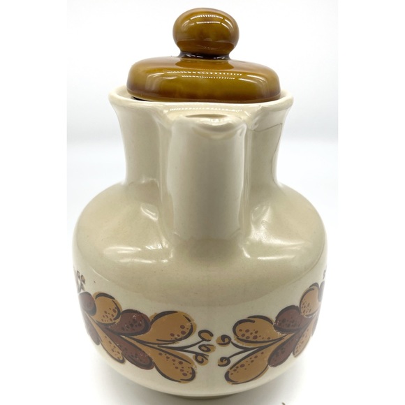 Vintage small coffee pot 70s eastern Germany GDR Colditz Meissen - Picture 3 of 6